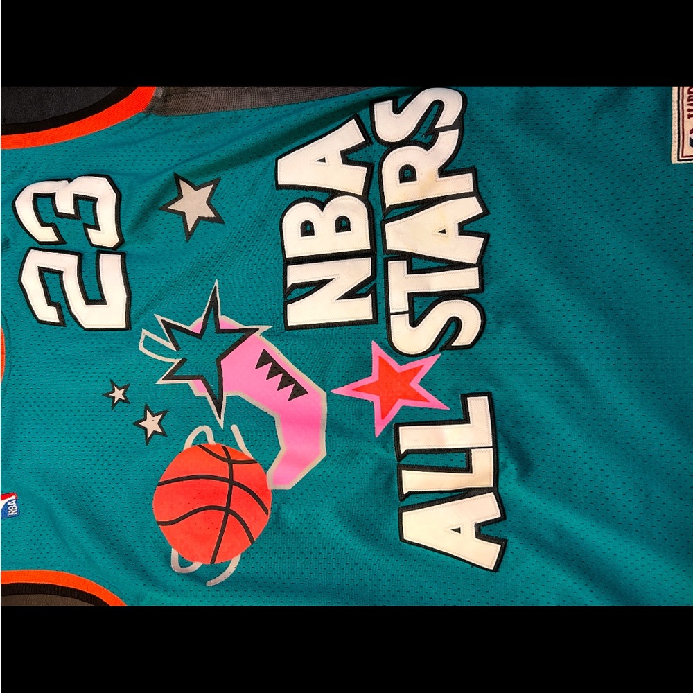 Real Michael Jordan All Star Jersey 1996